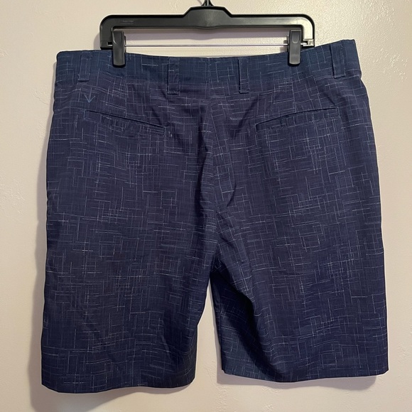 Callaway Blue Flat Front Golf Shorts - Picture 5 of 9